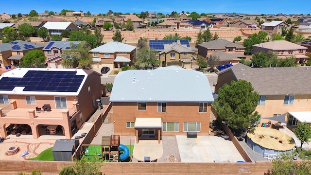 1181 Colibri Ave NW, Los Lunas, NM 87031 - aerial perspective of suburban area