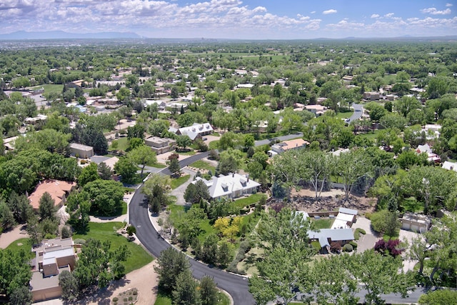 1513 Tinnin Rd NW, Los Ranchos, NM 87107 - aerial perspective of suburban area