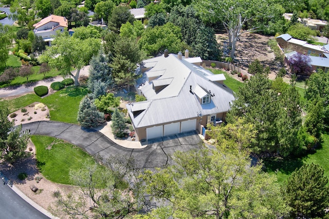 1513 Tinnin Rd NW, Los Ranchos, NM 87107 - aerial view of property and surrounding area