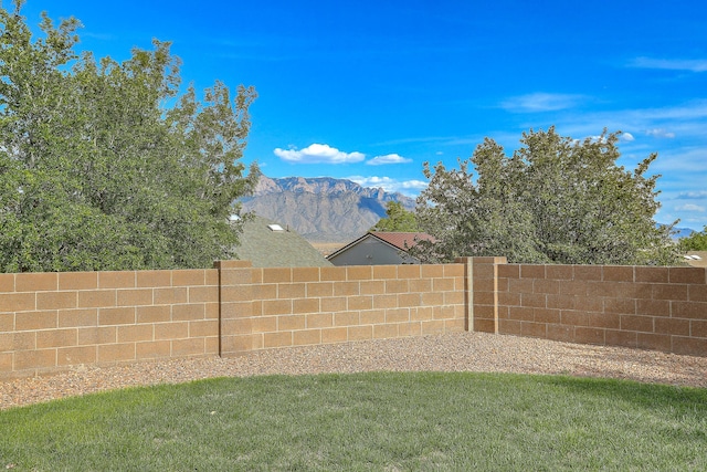 2308 Animas Ct NE, Rio Rancho, NM 87144 - view of yard with a mountain view