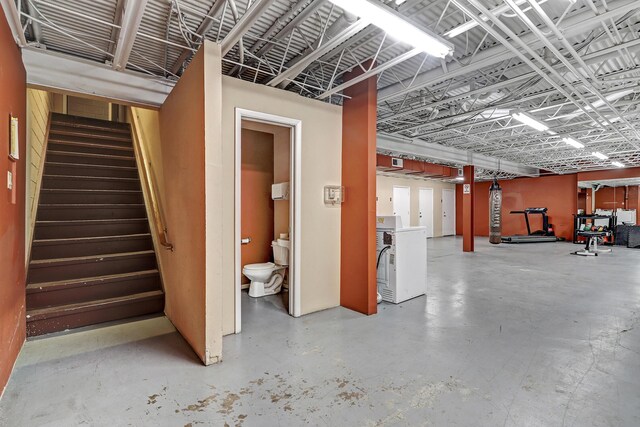 351 Washington St SE Unit 102, Albuquerque, NM 87108 - below grade area with stairway