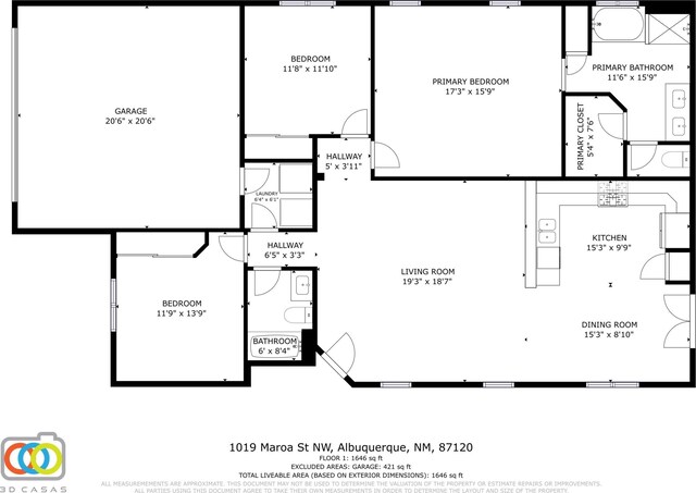 1019 Maroa St NW, Albuquerque, NM 87120 - photo 36