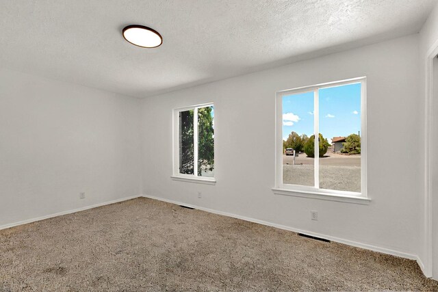357 Meade Ct, Rio Communities, NM 87002 - spare room with carpet flooring, a textured ceiling, and baseboards
