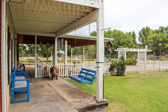 2701 Chapulin Rd SW, Albuquerque, NM 87105 - view of patio