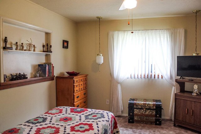 2701 Chapulin Rd SW, Albuquerque, NM 87105 - bedroom featuring carpet and a ceiling fan
