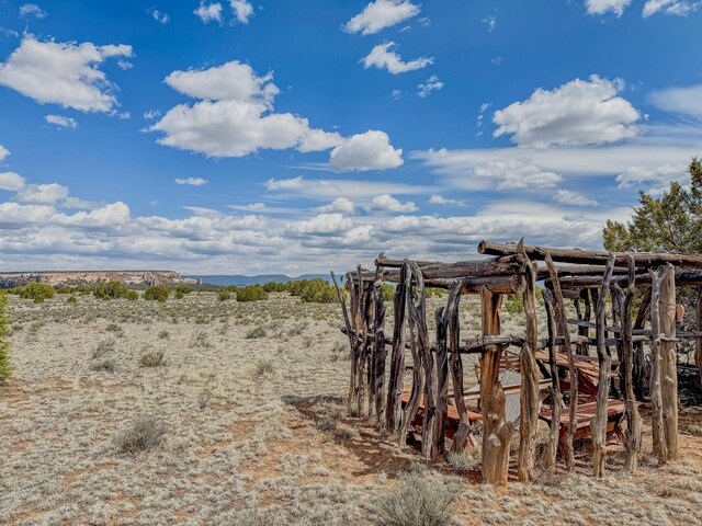 33 Kestrel Rd, Ramah, NM 87321 - view of yard featuring a mountain view