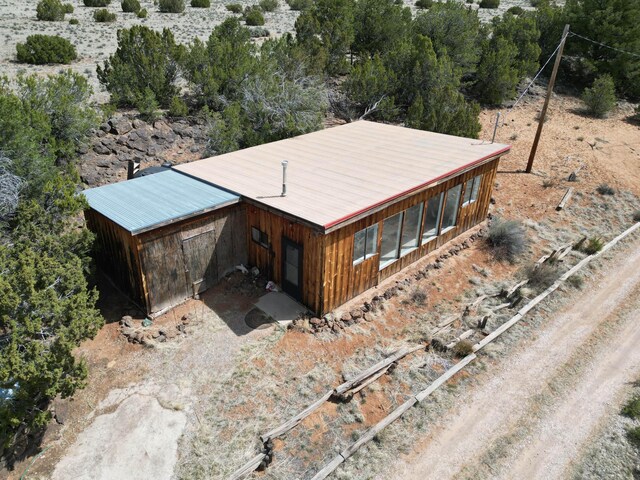 33 Kestrel Rd, Ramah, NM 87321 - aerial view of property and surrounding area