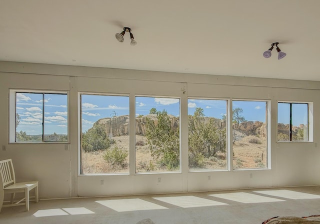 33 Kestrel Rd, Ramah, NM 87321 - view of unfurnished sunroom