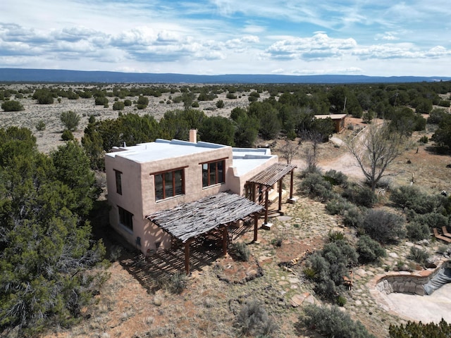 33 Kestrel Rd, Ramah, NM 87321 - view of subject property featuring a heavily wooded area