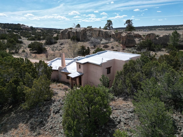 33 Kestrel Rd, Ramah, NM 87321 - aerial view of property's location