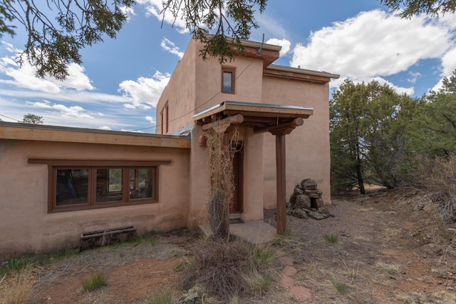 33 Kestrel Rd, Ramah, NM 87321 - view of rear view of property