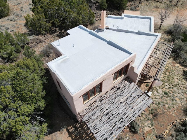 33 Kestrel Rd, Ramah, NM 87321 - aerial view of property and surrounding area