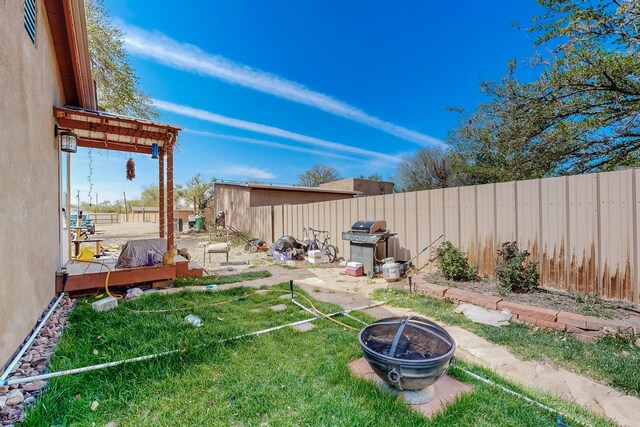 2327 Pajarito Rd SW, Albuquerque, NM 87105 - view of yard