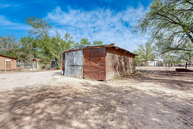 2327 Pajarito Rd SW, Albuquerque, NM 87105 - view of shed with fence
