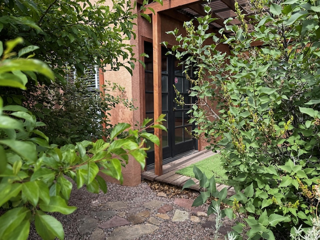 3121 Grande Vista Pl NW, Albuquerque, NM 87120 - property entrance with french doors