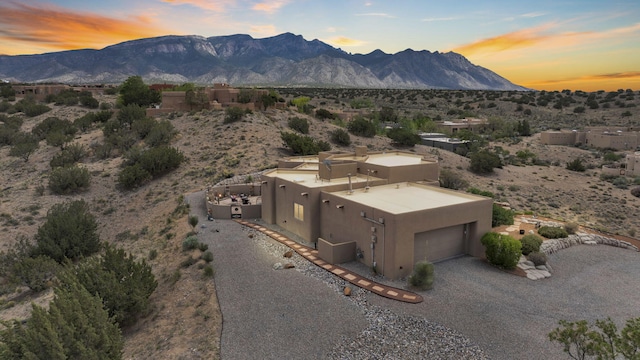 59 Sky Mountain Rd, Placitas, NM 87043 - view of mountain background featuring a desert landscape