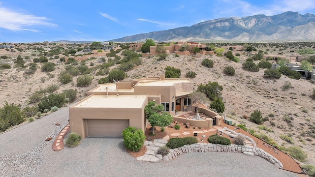 59 Sky Mountain Rd, Placitas, NM 87043 - mountain view with a desert landscape