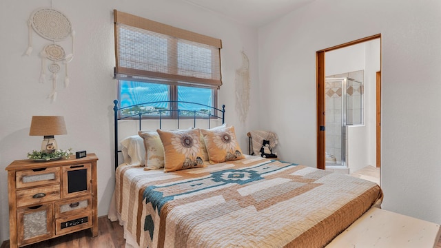 59 Sky Mountain Rd, Placitas, NM 87043 - bedroom featuring wood finished floors