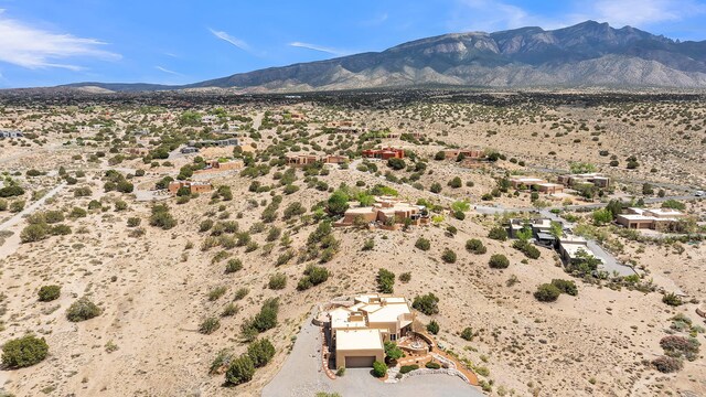 59 Sky Mountain Rd, Placitas, NM 87043 - view of mountain backdrop with a desert landscape and rural landscape