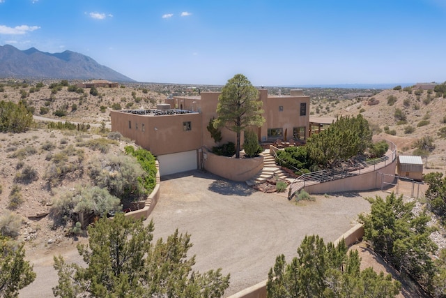 52 Tejon Canon Rd, Placitas, NM 87043 - mountain view with a desert landscape