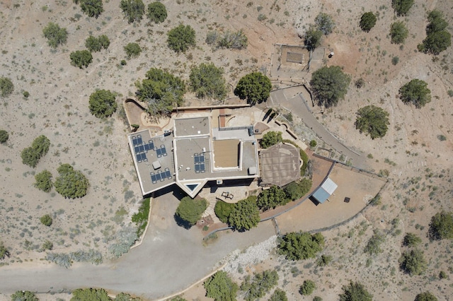 52 Tejon Canon Rd, Placitas, NM 87043 - aerial view of property and surrounding area featuring a desert landscape