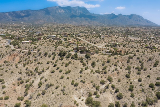52 Tejon Canon Rd, Placitas, NM 87043 - view of mountain backdrop featuring a desert landscape