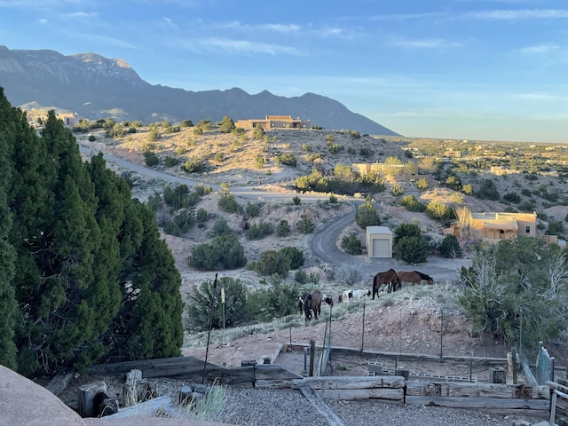 52 Tejon Canon Rd, Placitas, NM 87043 - view of mountain background