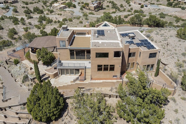 52 Tejon Canon Rd, Placitas, NM 87043 - view of subject property with a desert landscape