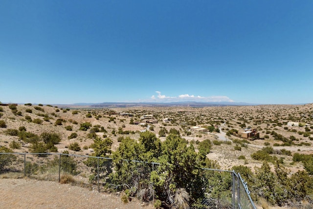 52 Tejon Canon Rd, Placitas, NM 87043 - view of mountain background with a desert landscape and rural landscape