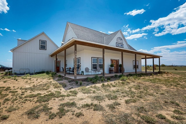 420 Bassett Blvd, Edgewood, NM 87015 - rear view of house featuring roof with shingles