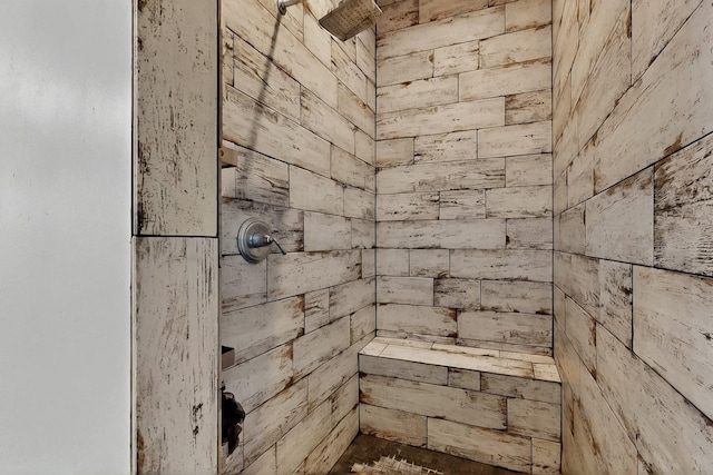 420 Bassett Blvd, Edgewood, NM 87015 - bathroom with a tile shower