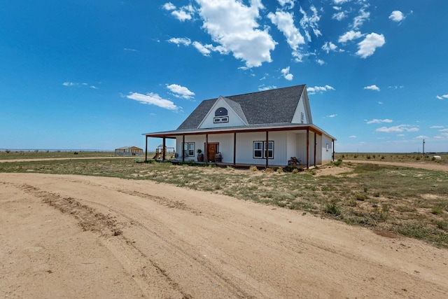 420 Bassett Blvd, Edgewood, NM 87015 - view of front of home with a porch