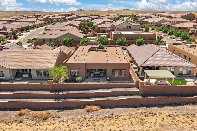 6808 Vista Luces St NW, Albuquerque, NM 87120 - aerial view of residential area with mountains