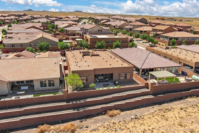 6808 Vista Luces St NW, Albuquerque, NM 87120 - aerial view of residential area with a mountain backdrop
