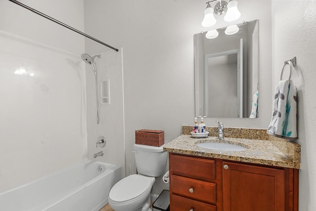 729 Sierra Verde Way NE, Rio Rancho, NM 87124 - bathroom featuring vanity,  shower combination, and toilet
