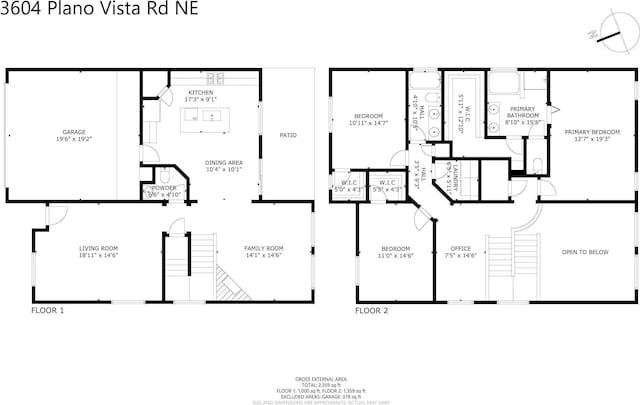 3604 Plano Vista Rd NE, Rio Rancho, NM 87124 - room layout