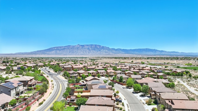 3604 Plano Vista Rd NE, Rio Rancho, NM 87124 - aerial perspective of suburban area featuring a mountain backdrop