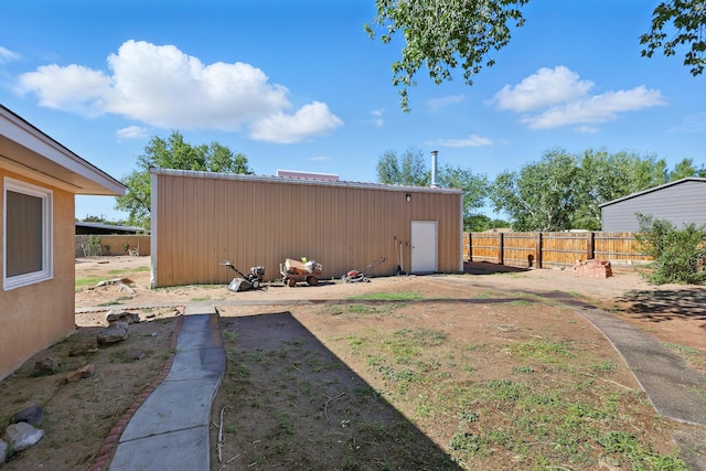 1595 W Bosque Loop, Bosque Farms, NM 87068 - view of yard featuring an outbuilding