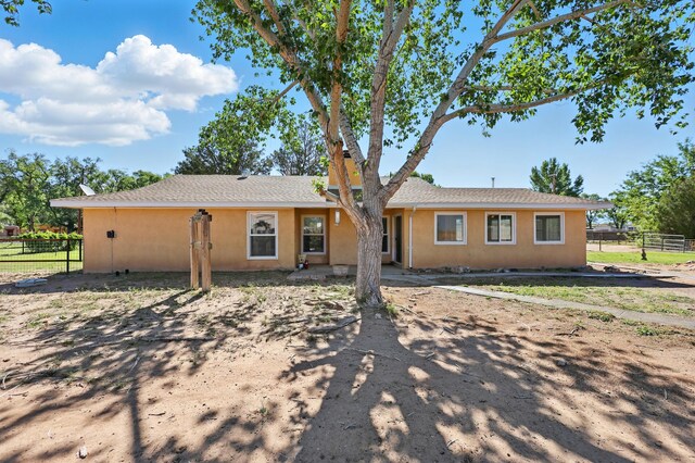 1595 W Bosque Loop, Bosque Farms, NM 87068 - ranch-style home featuring stucco siding