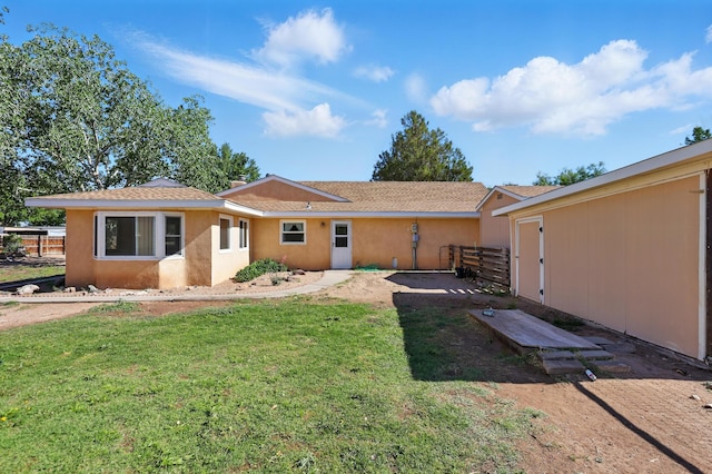 1595 W Bosque Loop, Bosque Farms, NM 87068 - back of house with stucco siding