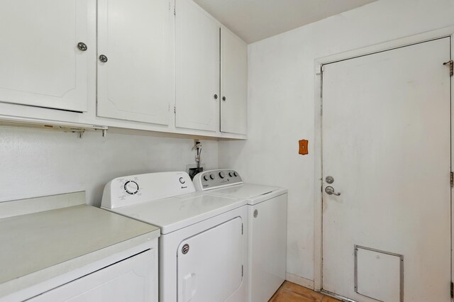 1595 W Bosque Loop, Bosque Farms, NM 87068 - washroom featuring cabinet space and washing machine and dryer