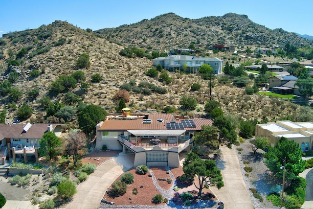 1106 Warm Sands Dr SE, Albuquerque, NM 87123 - view from above of property featuring a mountainous background