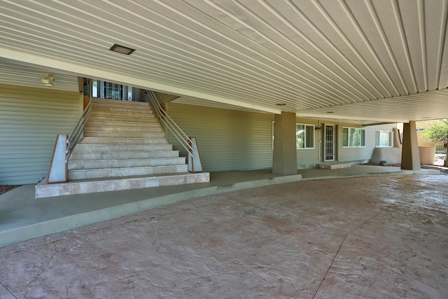 1106 Warm Sands Dr SE, Albuquerque, NM 87123 - view of patio / terrace with stairs