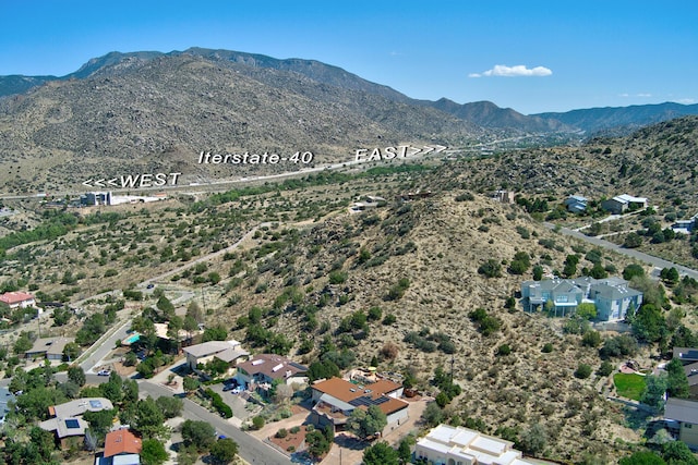 1106 Warm Sands Dr SE, Albuquerque, NM 87123 - bird's eye view of a mountainous background
