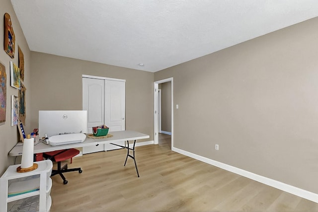 5727 Cibola Dr NE, Rio Rancho, NM 87144 - office space featuring wood finished floors and baseboards