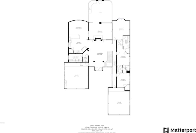 2815 Linda Pl SW, Albuquerque, NM 87105 - floor plan / room layout