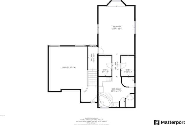 2815 Linda Pl SW, Albuquerque, NM 87105 - floor plan / room layout