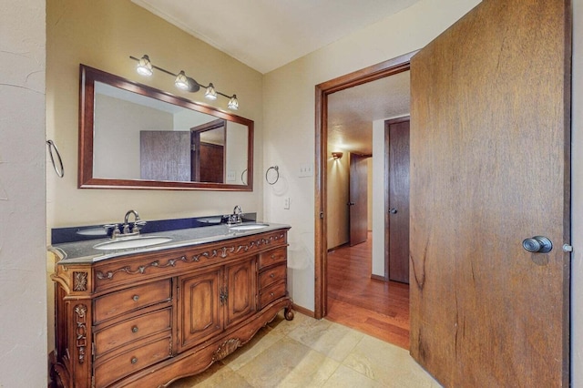 501 Calle De La Angel, Bernalillo, NM 87004 - bathroom with double vanity