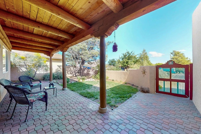 9737 Academy St NW, Albuquerque, NM 87114 - view of patio
