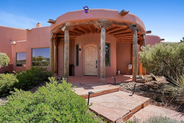 28 Canon Escondido, Sandia Park, NM 87047 - view of exterior entry